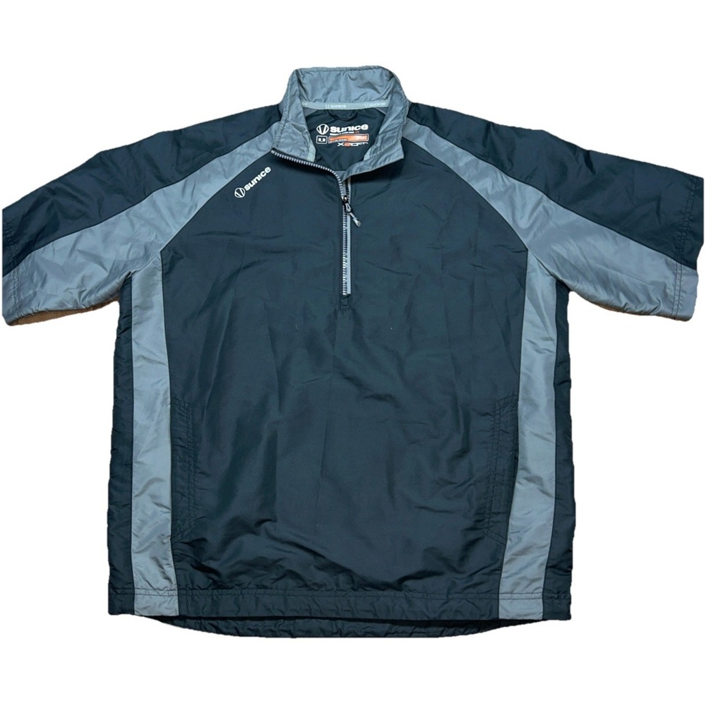 Sunice Sport X20CT Short Sleeve Quarter Zip Jacket, Golf Mens Medium